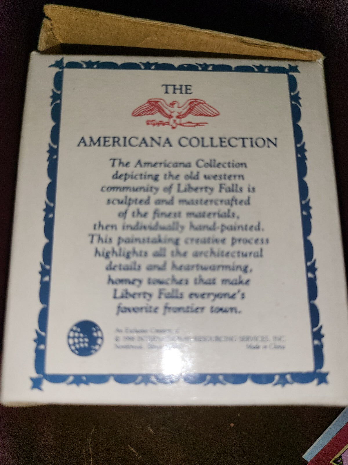 Liberty Falls 1998 Dearly's Grocery Store AH154 3x3x3"  Americana Collection