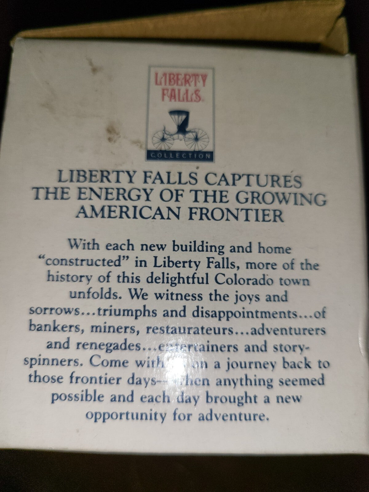 Liberty Falls 1998 Dearly's Grocery Store AH154 3x3x3"  Americana Collection