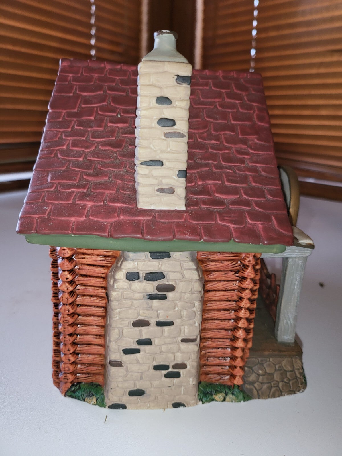 Happy Halloween Lighted House Porcelain  8.5W x 6D x 7"H * #4112