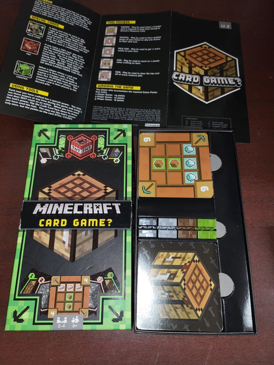 Mine Craft Card Game  Age 8+  NIOB