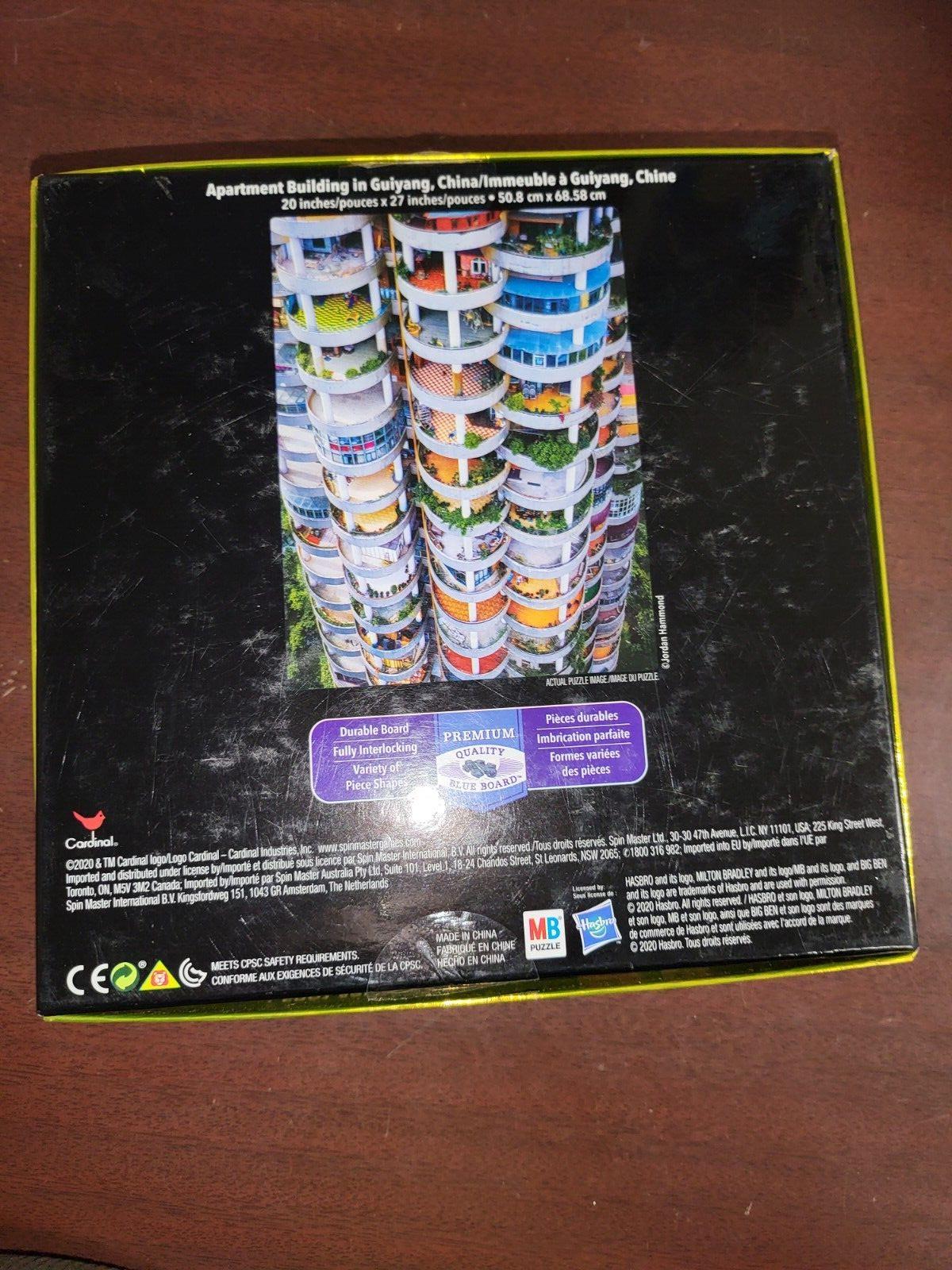 Puzzle - Big Ben Luxe  ~ Apartment Building in Guiyang China 1000pc  Milton Brad