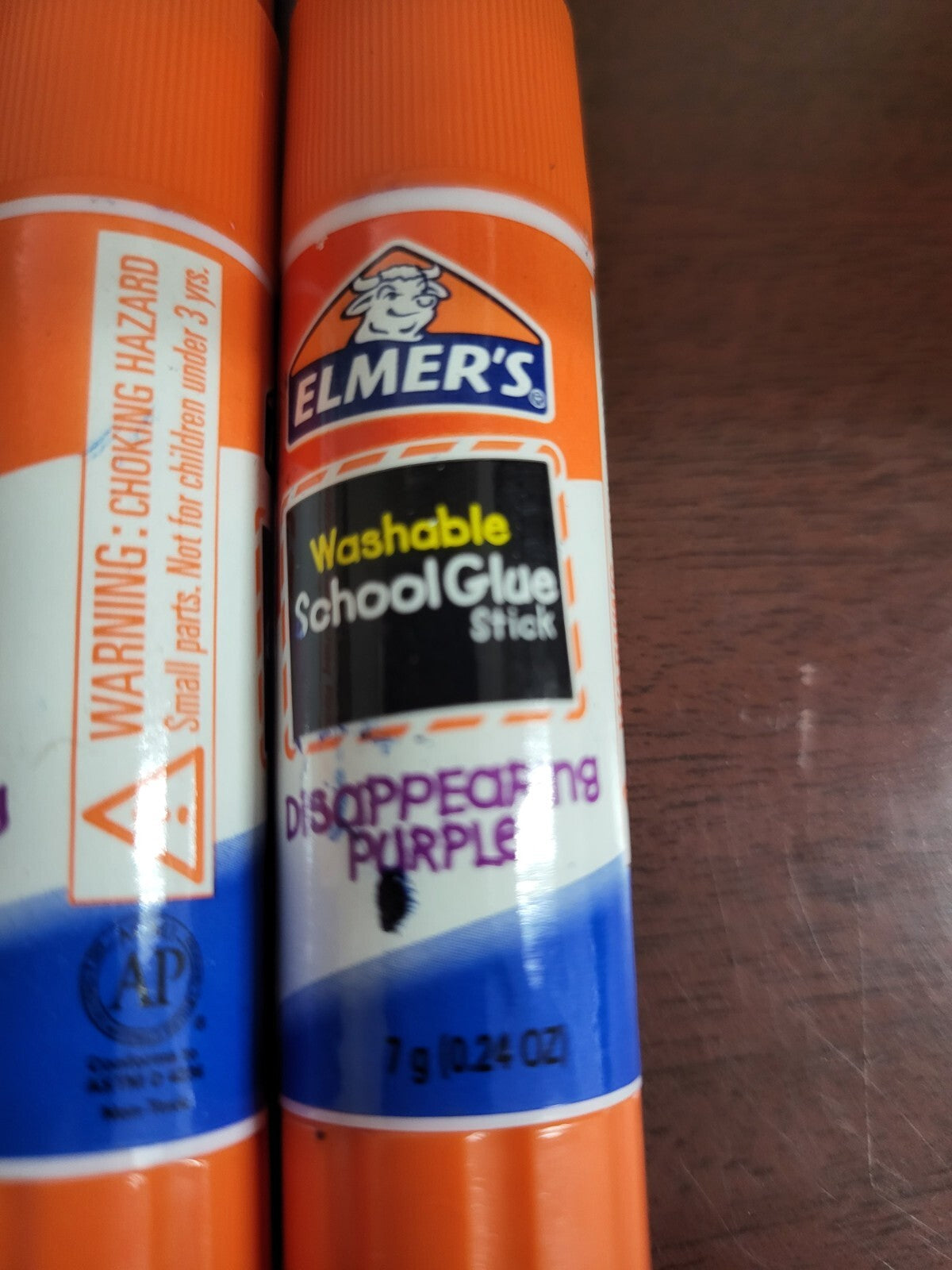 30 Elmer's Glue Stick Washable School Glue Disappearing Purple 7g ea Teachers *