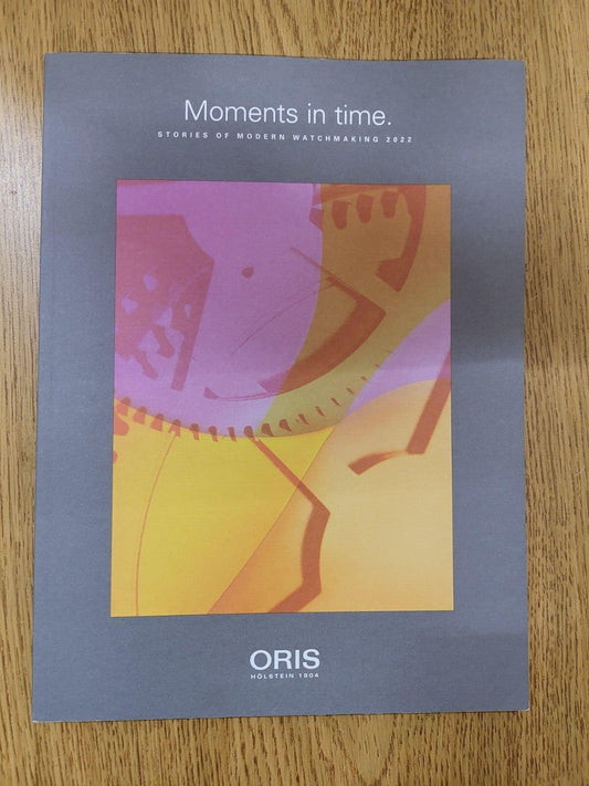 Book - Moments in Time Stories Of Modern Watchmaking 2022 Oris  #2768