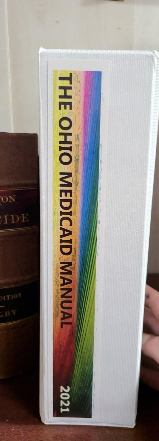 Book - The Ohio Medicaid Manual 2021  Taps & Sutton LLC   The How-To Manual For