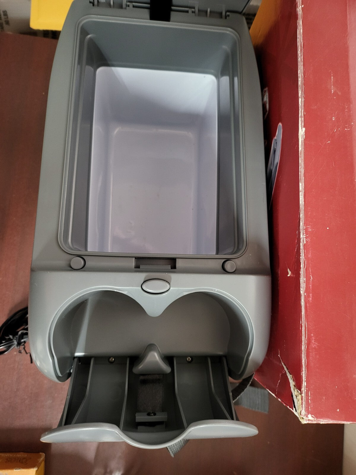 Johnlite JML 3809 Travel Cooler Cold / Warm  Gray Portable & Compact 12V DC