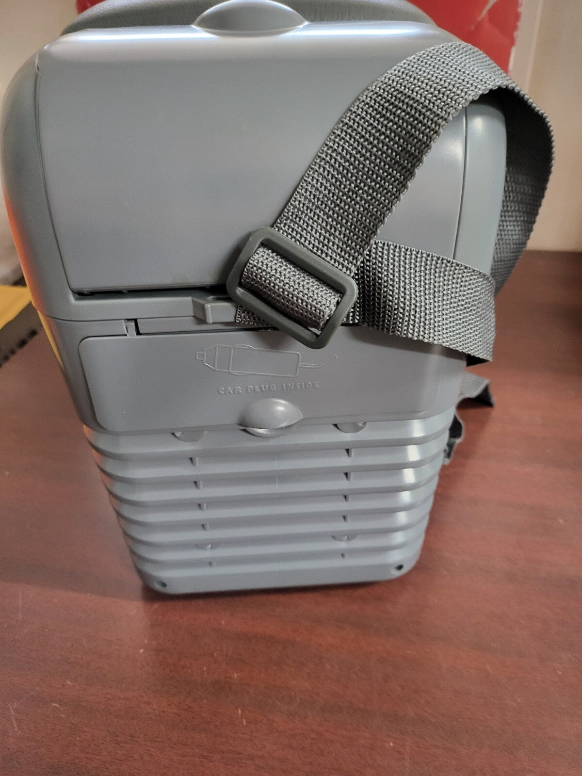 Johnlite JML 3809 Travel Cooler Cold / Warm  Gray Portable & Compact 12V DC