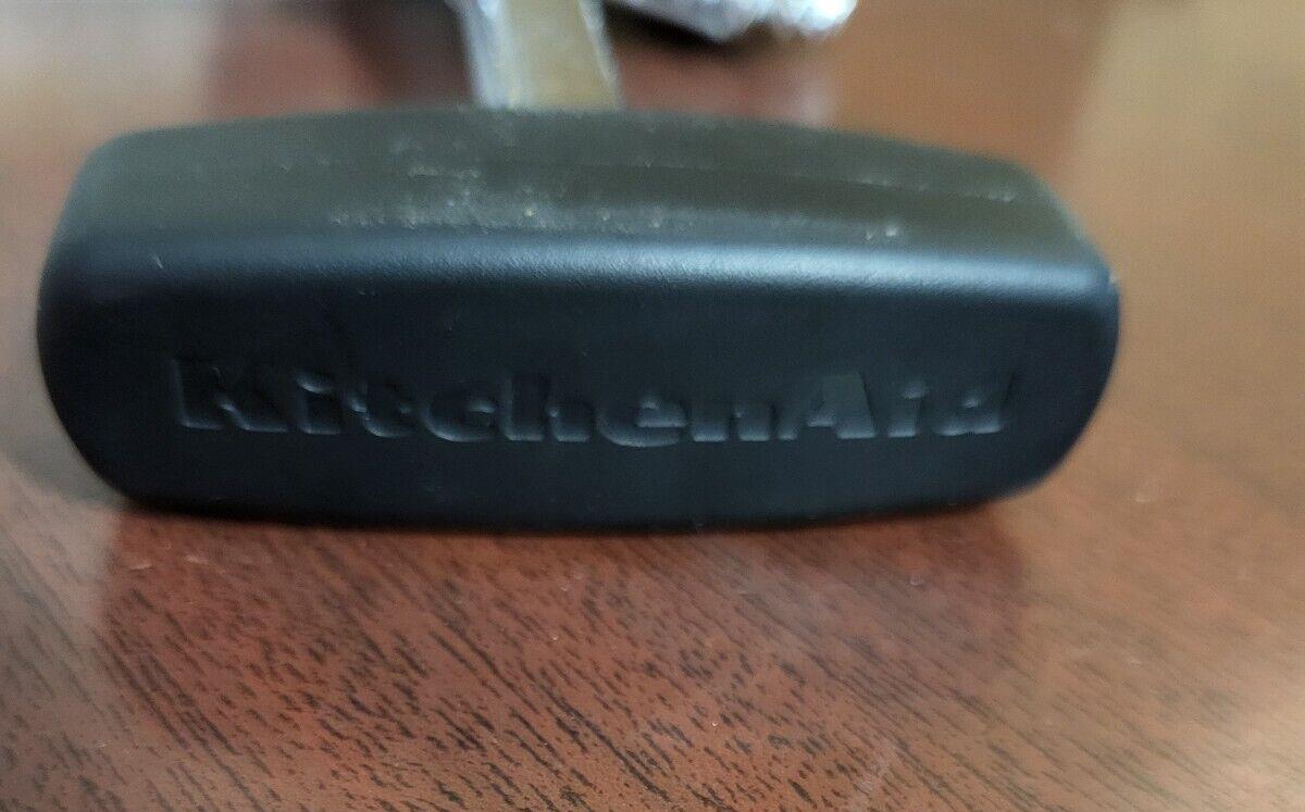 KitchenAid Wine Corkscrew Black & Silver Bottle Opener Cork Popper