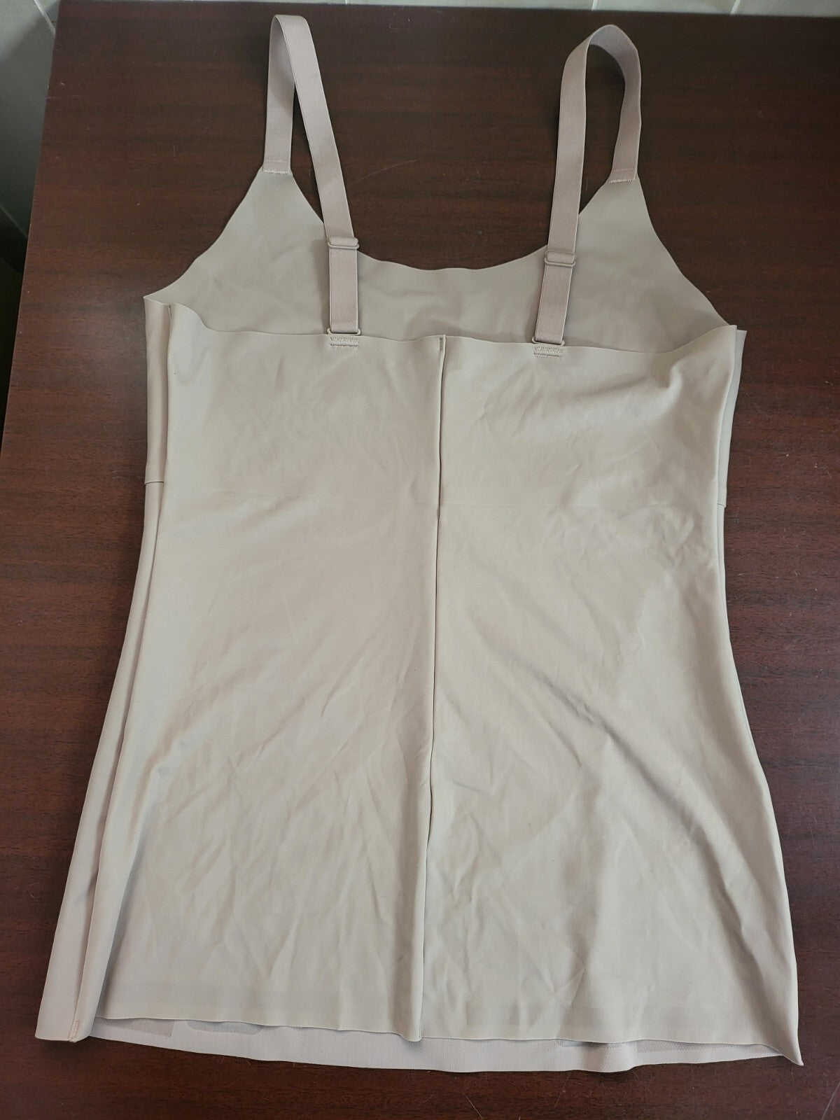 Maidenform Cami Beige size 3XL NWOT Shapewear Ch 32" L 17"