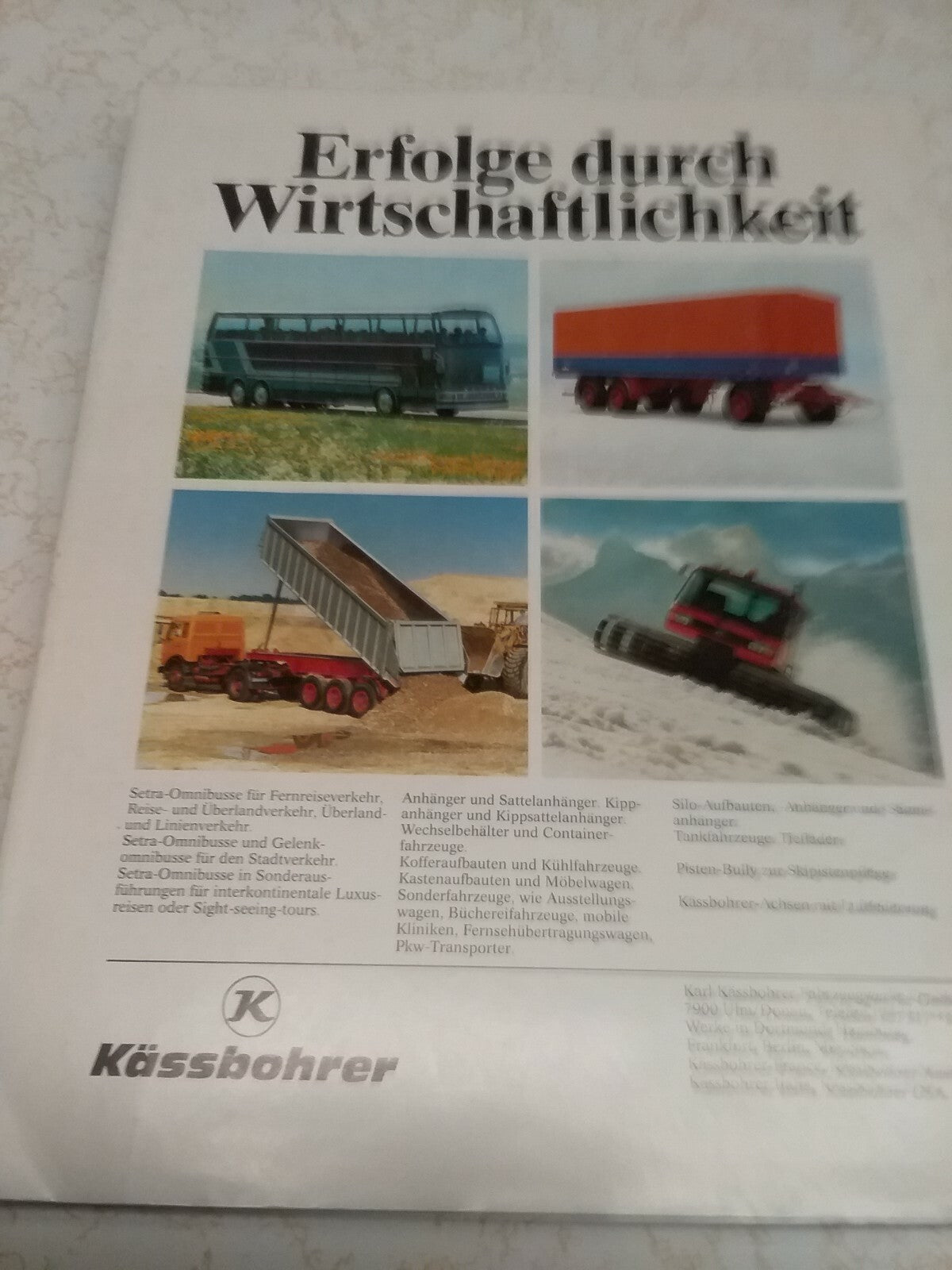 Book - lastauto omnibus Katalog 1981  Alle Nutzfahrzeuge, Anhanger,  ... #2608