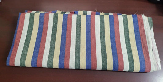 Fabric 40" x 72" Bold Color Stripe Linen* One Sided Print
