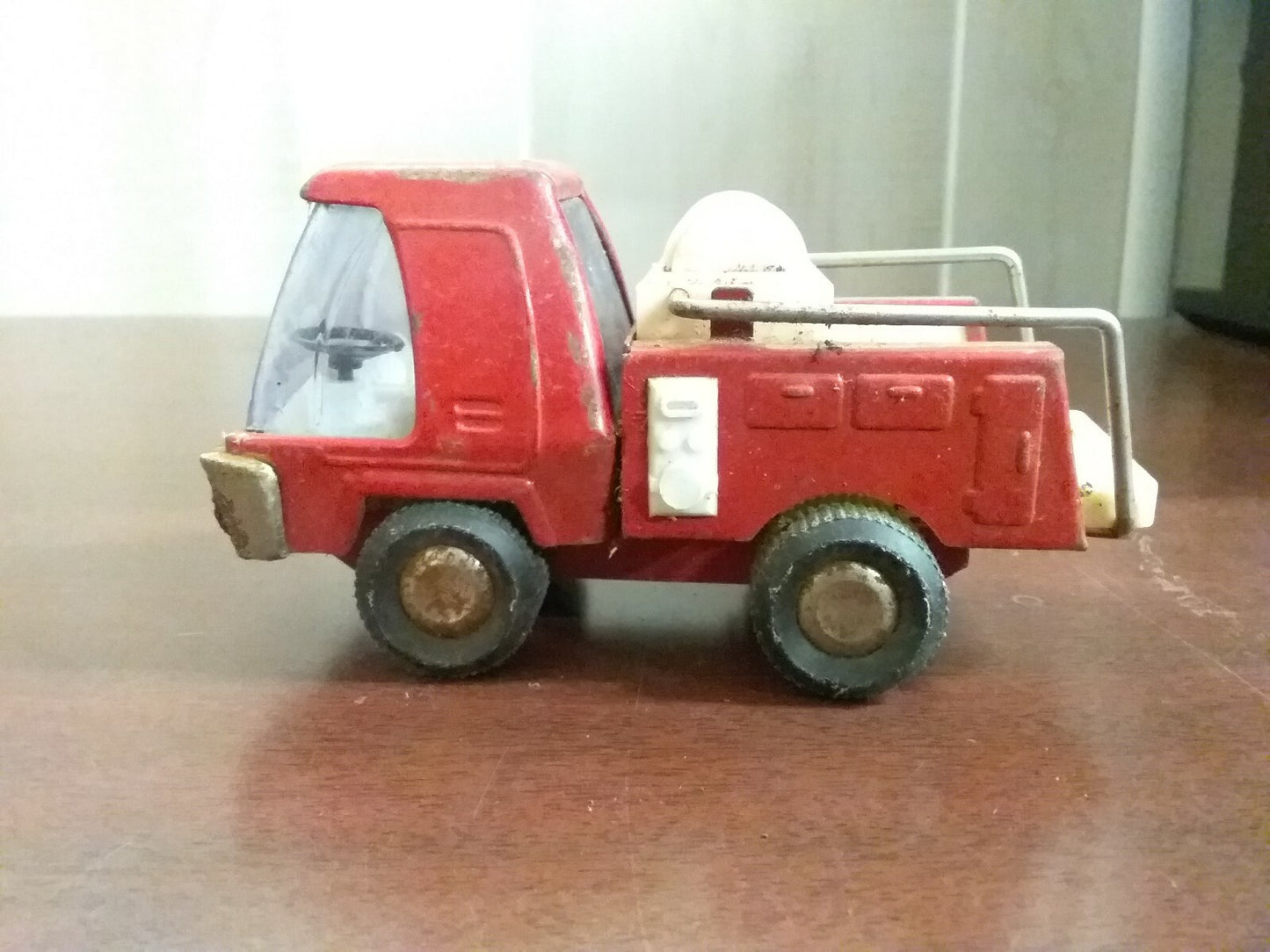 Vintage Buddy L Fire Hose Carrier Pumper Truck Toy Truck