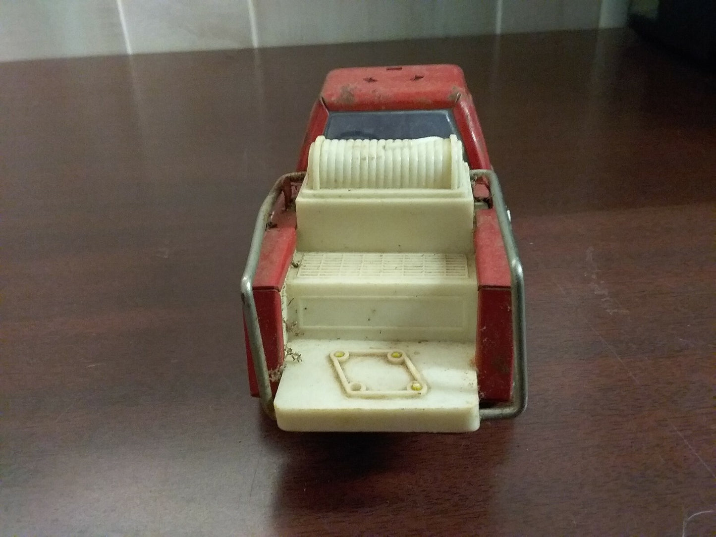 Vintage Buddy L Fire Hose Carrier Pumper Truck Toy Truck