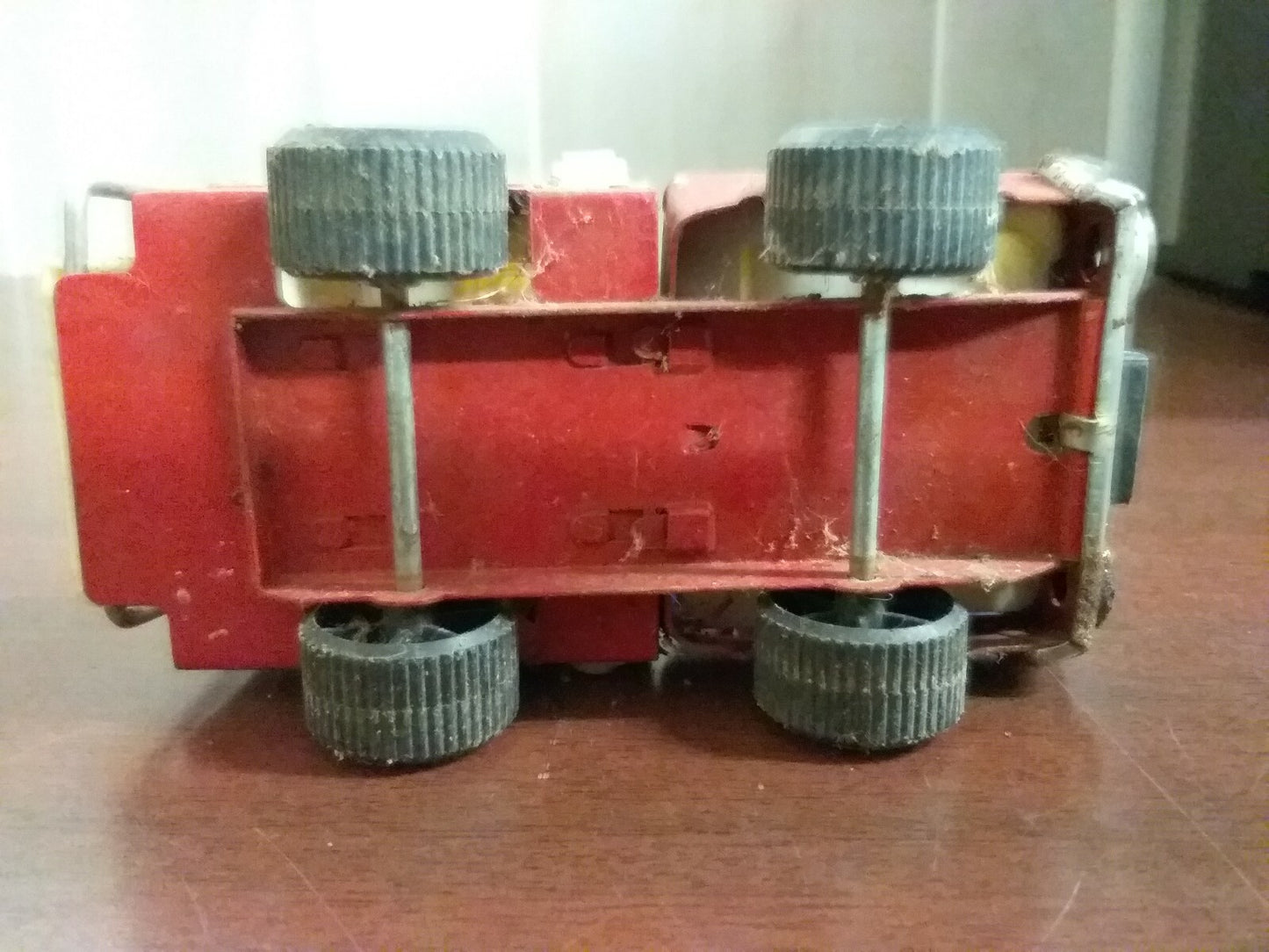 Vintage Buddy L Fire Hose Carrier Pumper Truck Toy Truck