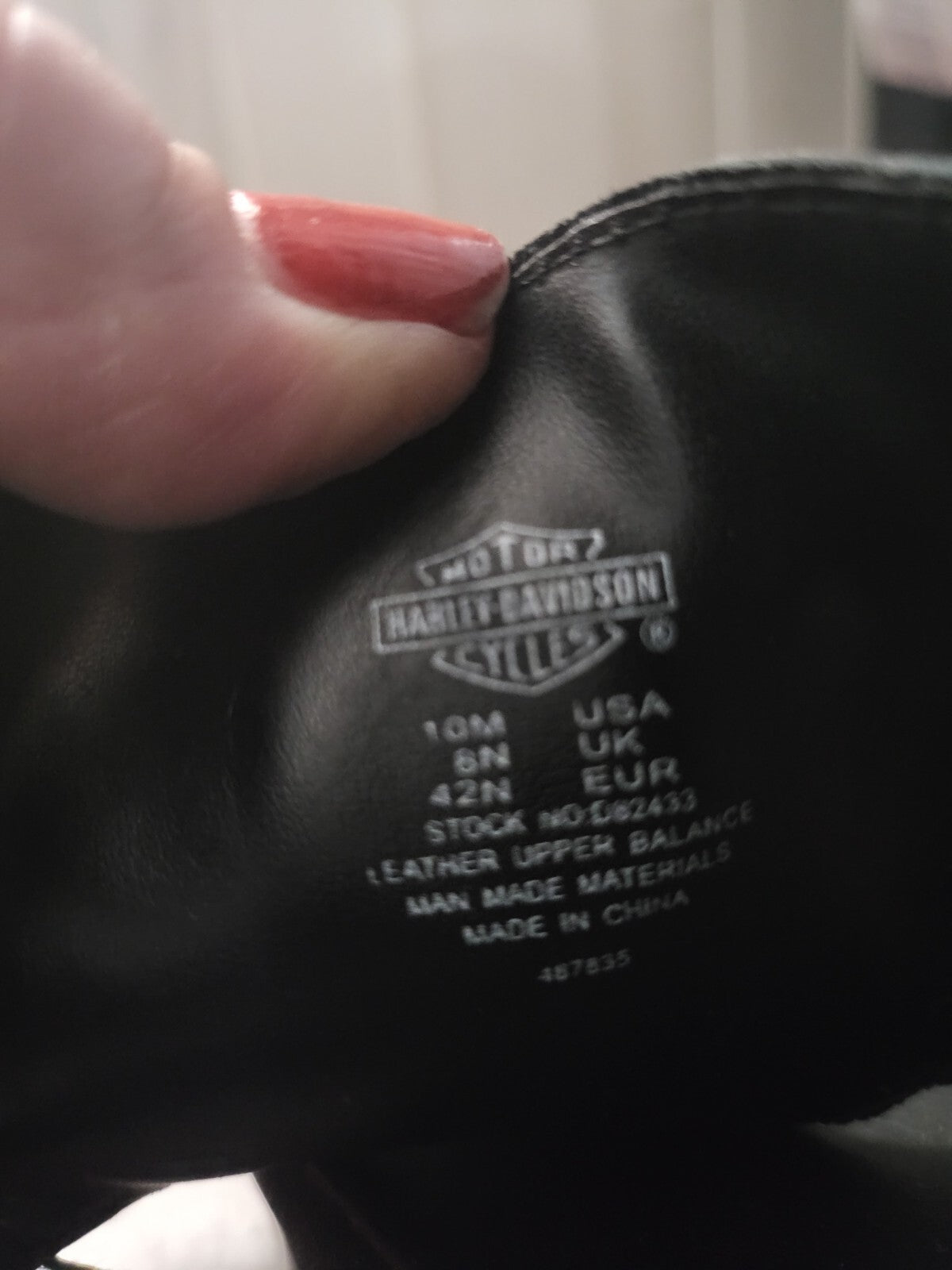 Ladies Harley Davidson Sandals size 10 M Black With Studs 3" Heel