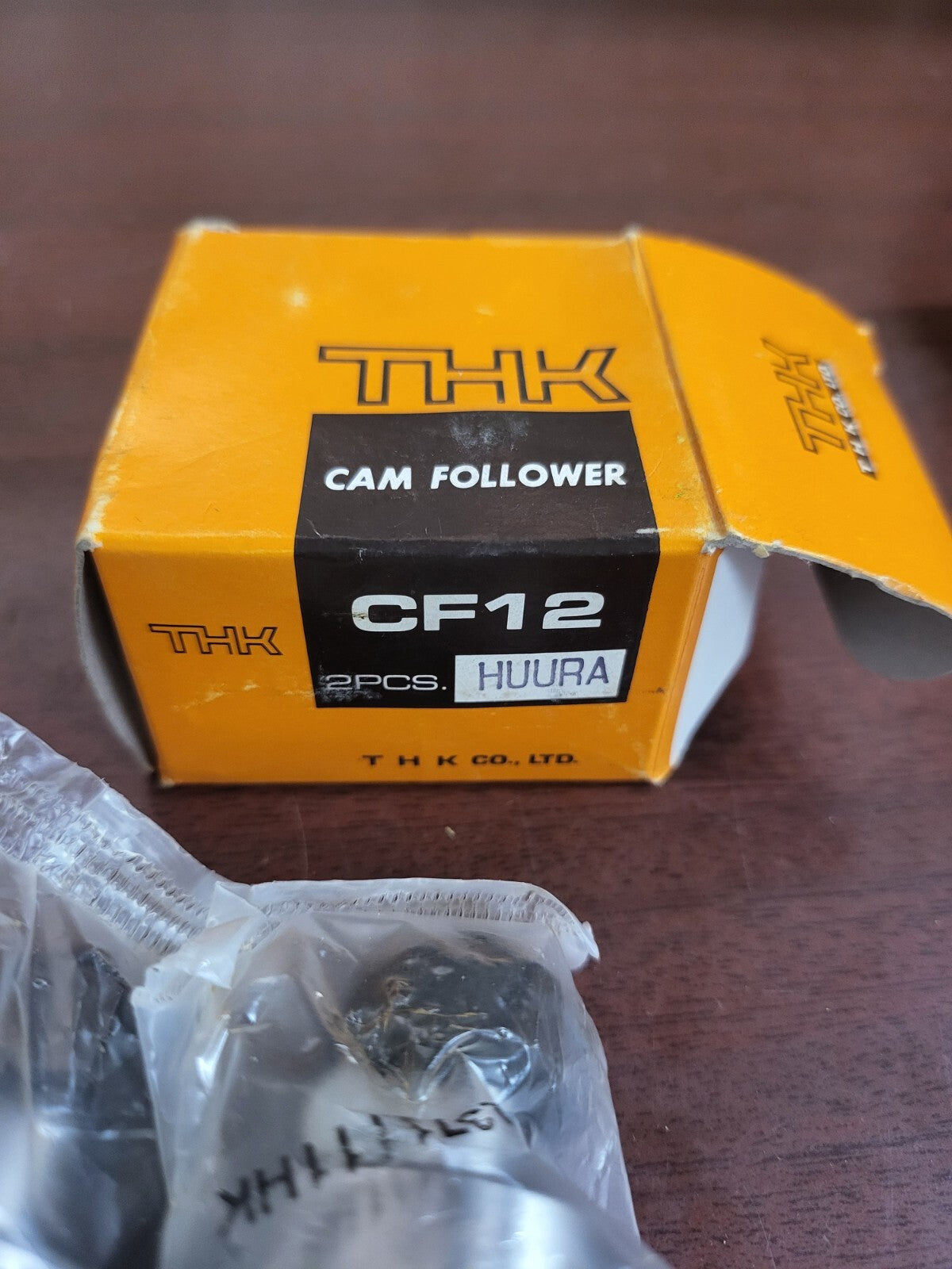 THK  CF12   2pc Cam Follower  HUURA