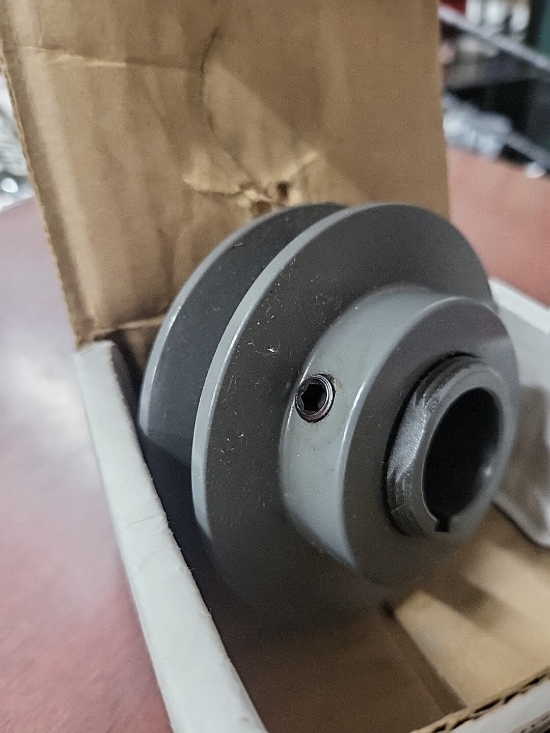 Power Drive 1VP40 x 7/8  Pitch Pulley,7/8"Fixed Bore,3.75"O.D.