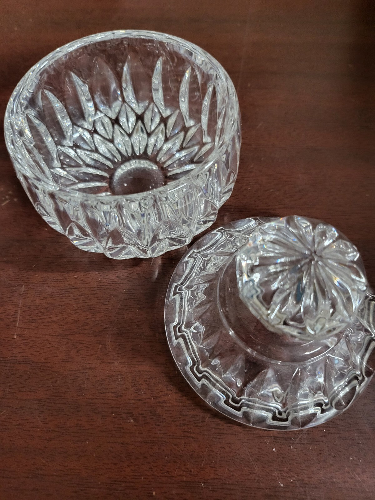 Nachtmann ORION Crystal Candy Dish Ringdose NOS 3.25"W  #4178