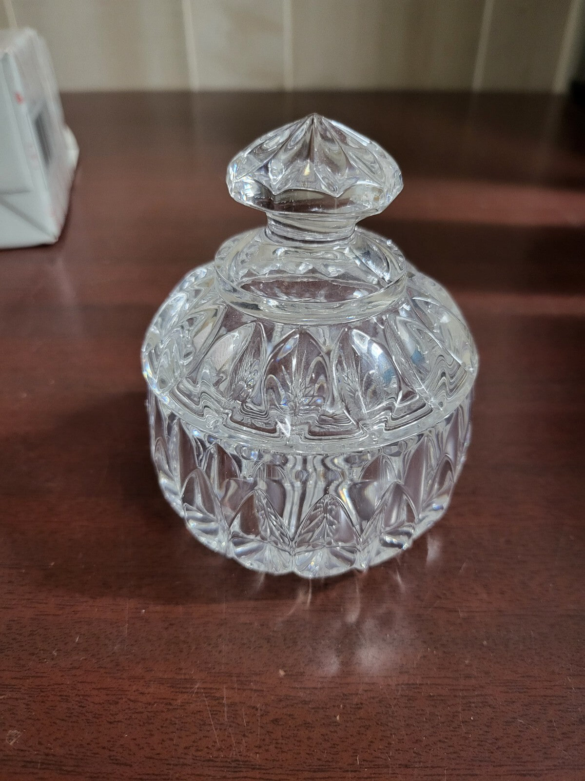Nachtmann ORION Crystal Candy Dish Ringdose NOS 3.25"W  #4178