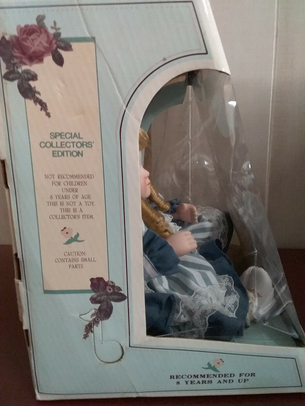 Glorious Impressions 1994 Special Edition Musical Animated Porcelain Doll NIOB