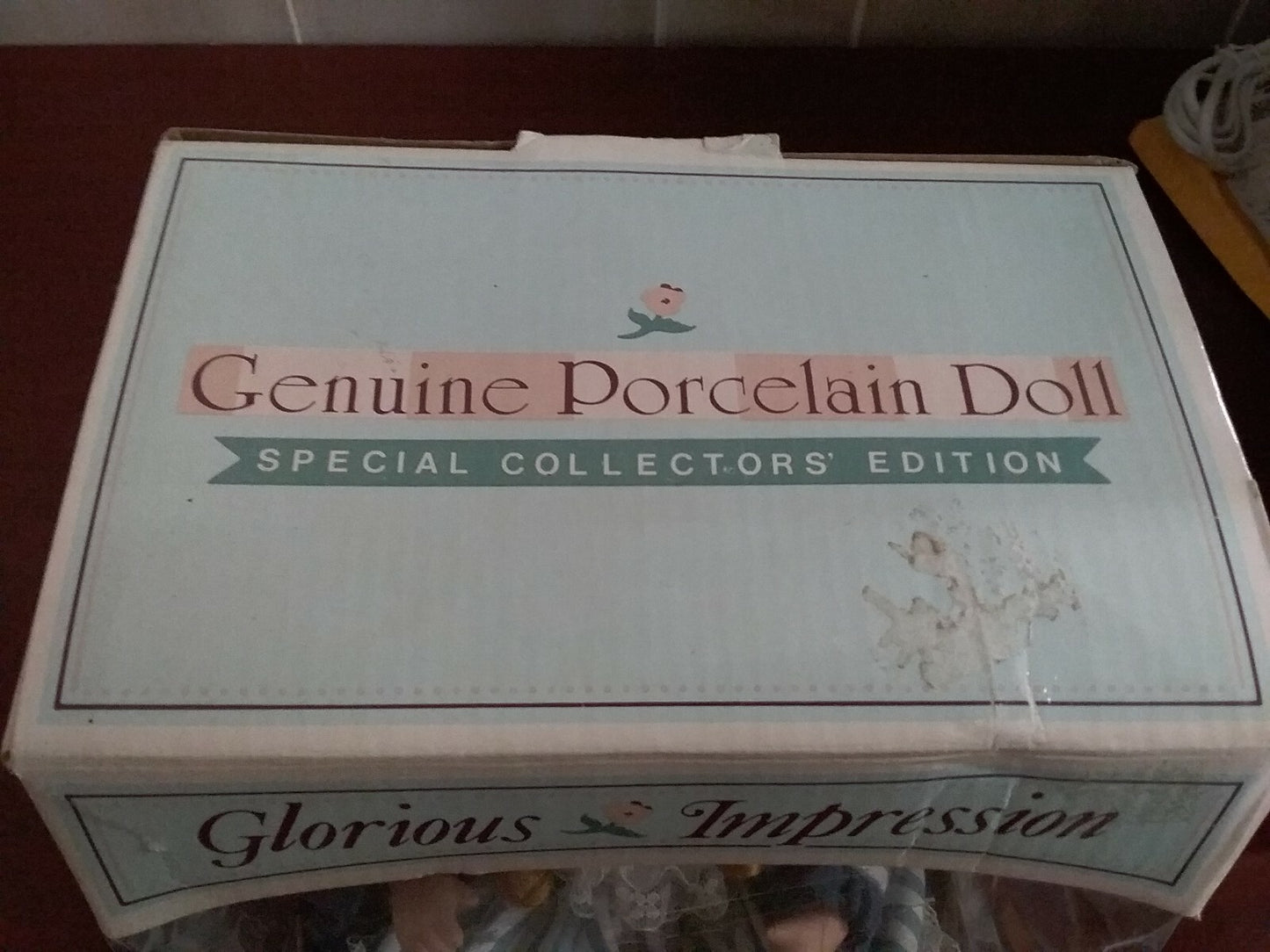 Glorious Impressions 1994 Special Edition Musical Animated Porcelain Doll NIOB