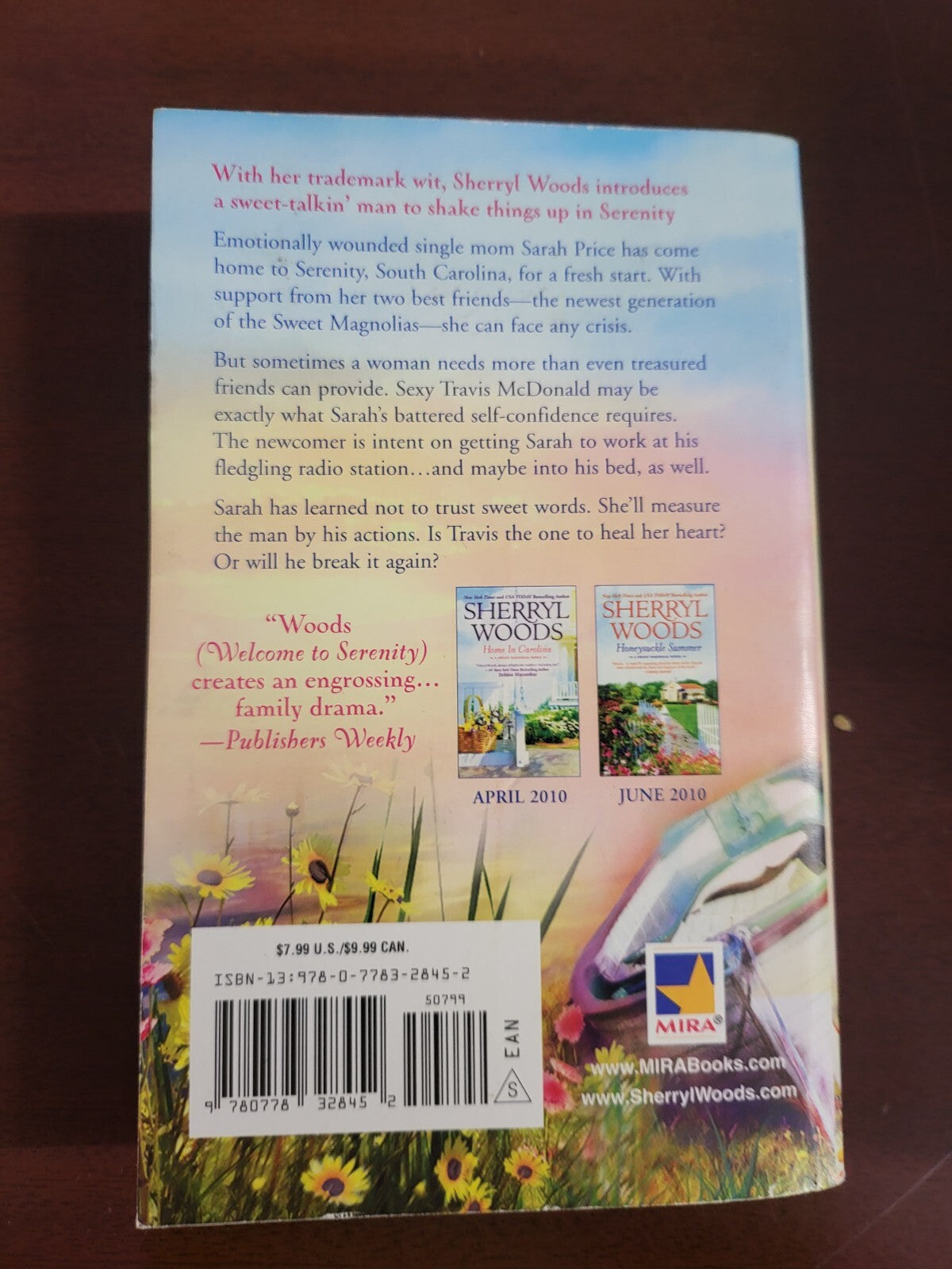 Book - Sweet Tea at Sunrise by Sherryl Woods   Mira Publ