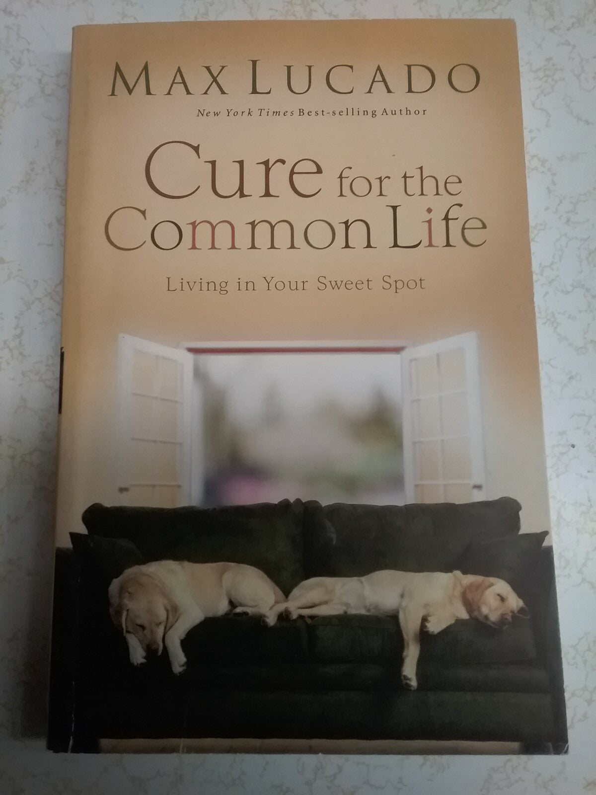 Book - Cure for the Common Life: Living in Your Sweet Spot By: Max Lucado #2405