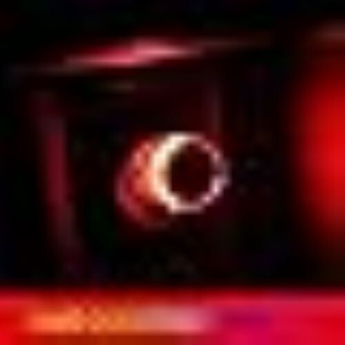 USB Night Light RED Compact Portable Atmosphere Light Mini Car Nursery Bath