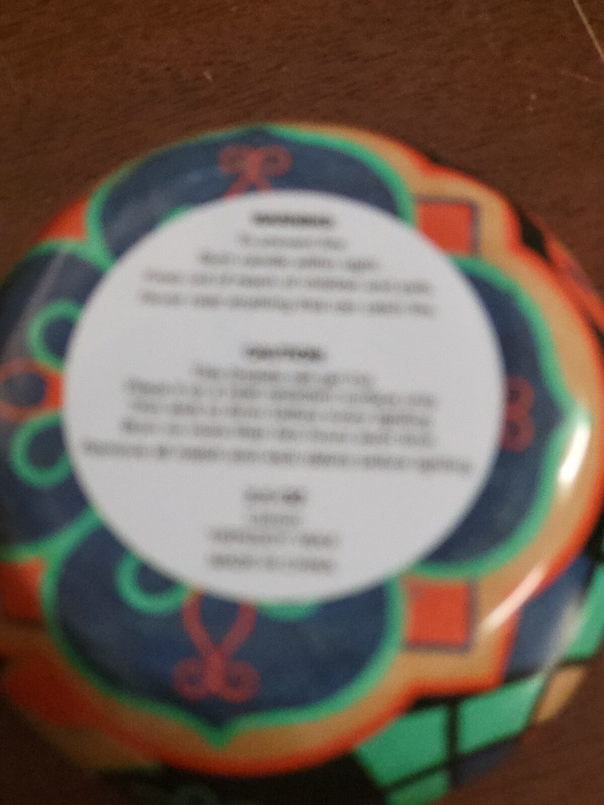 Scented Candle in Tin 2.5oz LEMON Soy Wax  2.5 x 1.6"