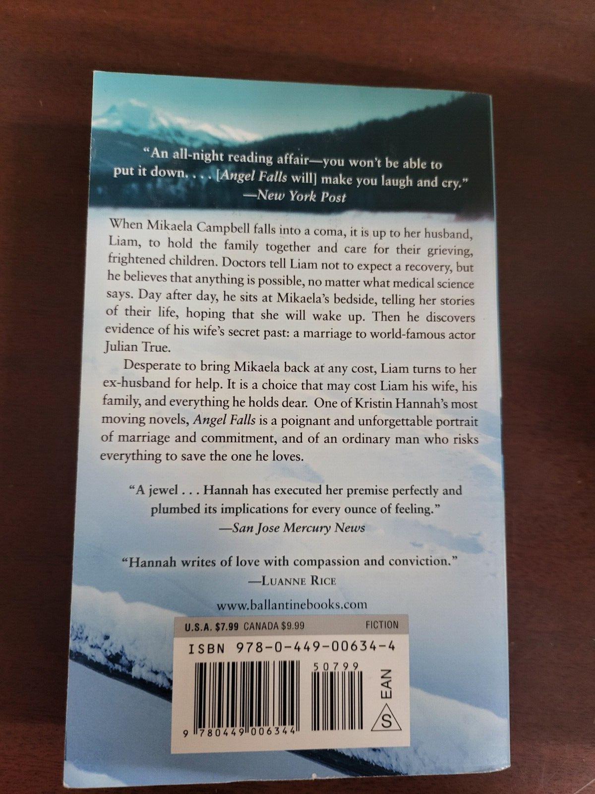 Book - Angel Falls by Kristan Hannah   Ballantine publ
