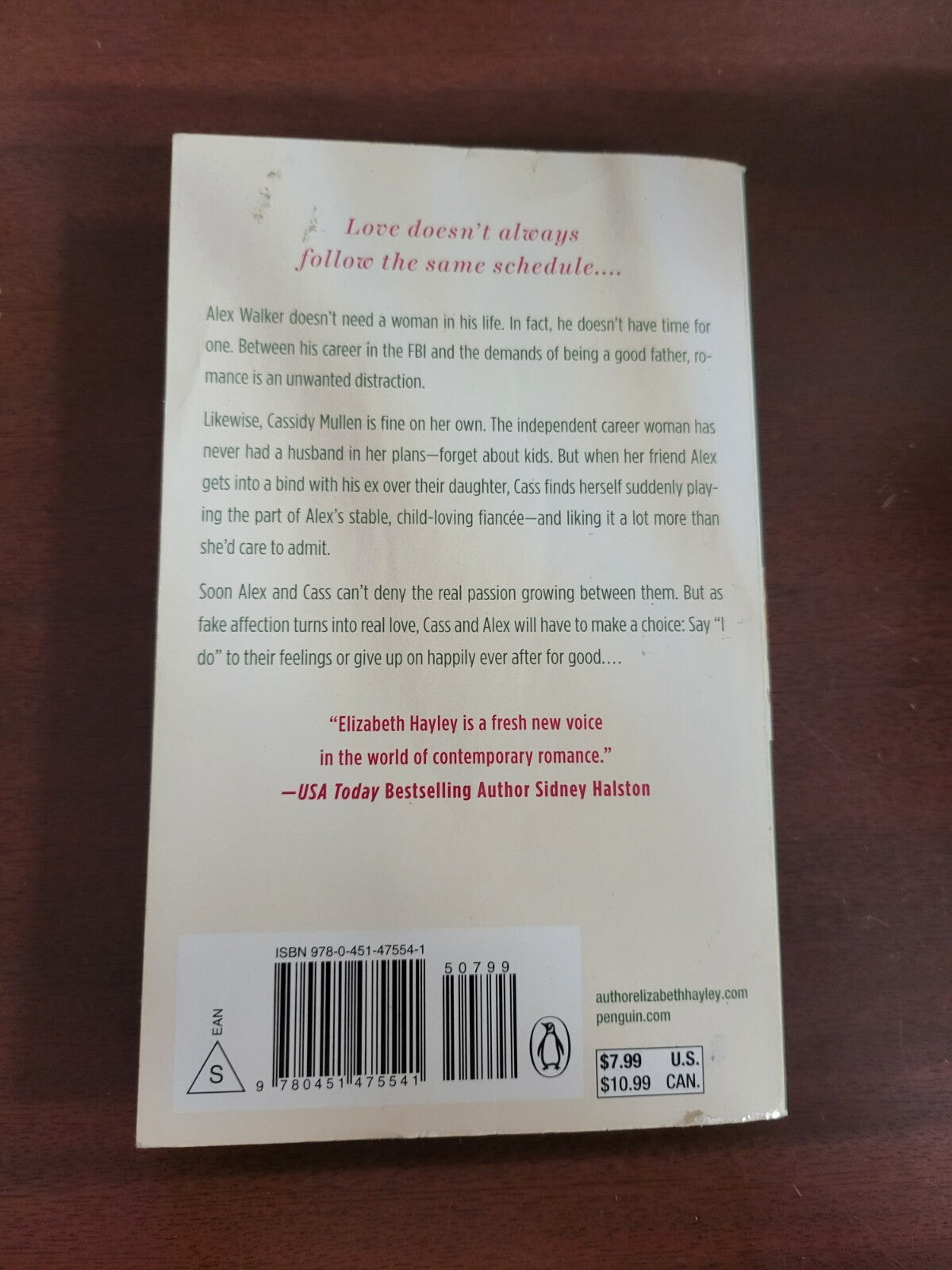 Book - The Wedding Agreement by Elizabeth Hayley   Signet Eclipse publ
