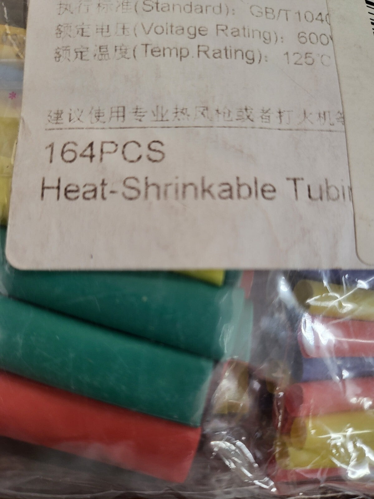 984 pc Heat Shrink Tape Assortment Kit  Electrical Shrink Wrap Tubing  Cable