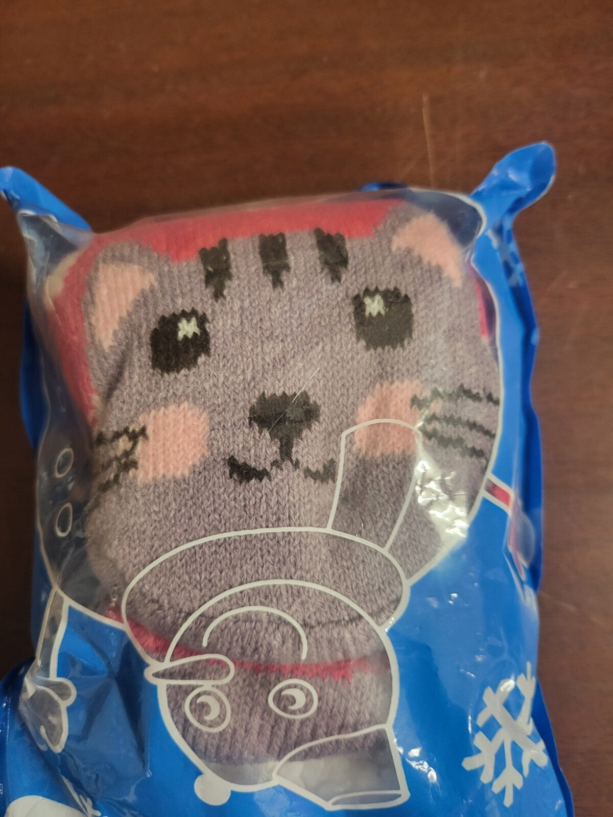 Slipper Socks Kids 2-4yrs PINK Hearts Purple Cat  Non-Slip NWT Fnovco