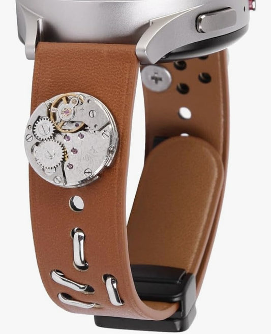 Steam Punk Watch Band Compatible with Samsung Galaxy Watch 7/FE/6/5/4/3