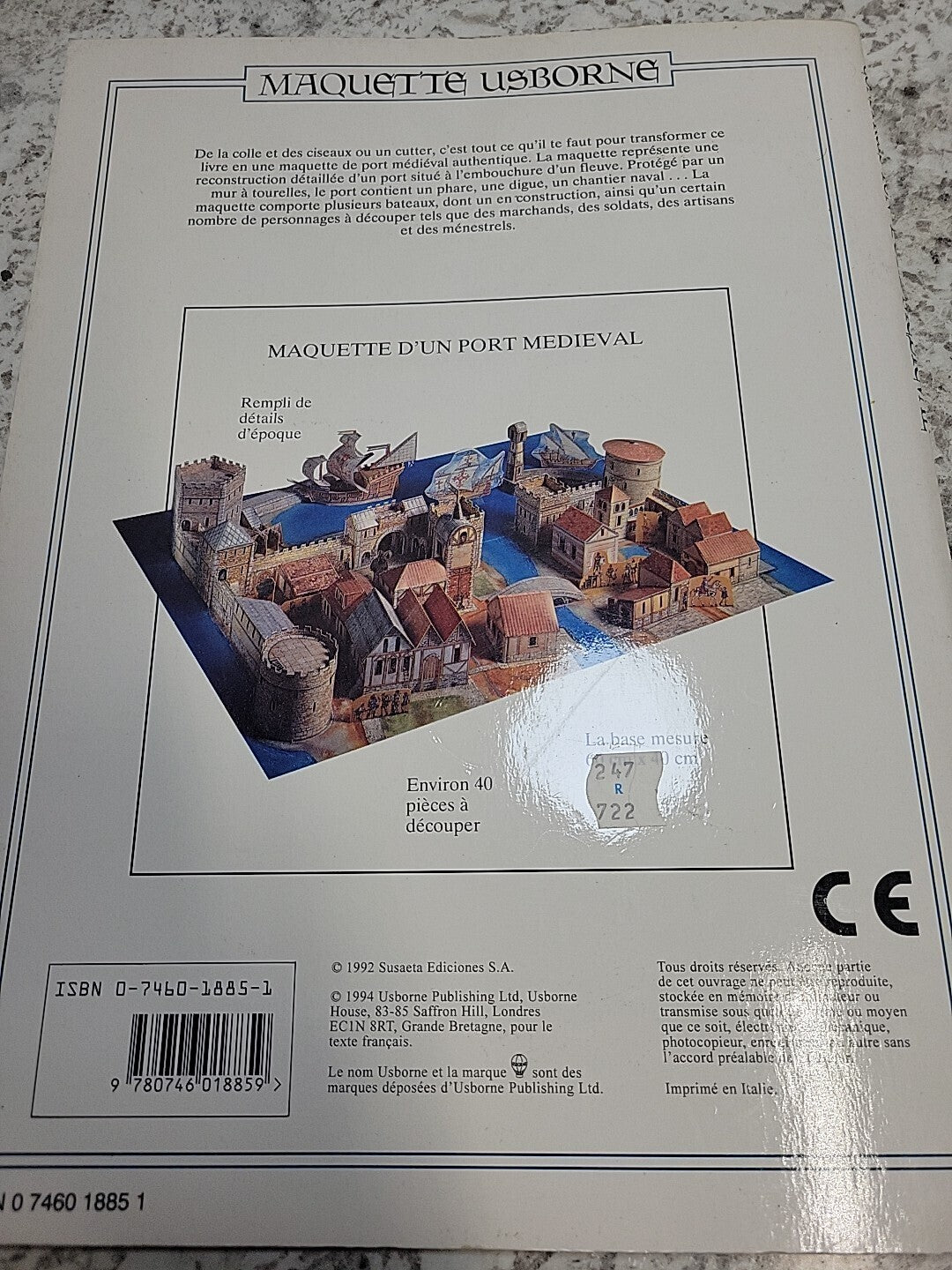 cut and assemble books 3d Medieval Castle