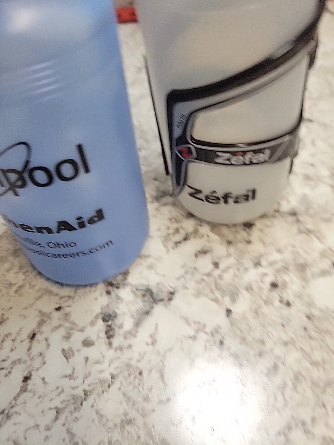 Water Bottle Lot 2pc One For Bike, Other Is Color Changing Kitchenaid Brand