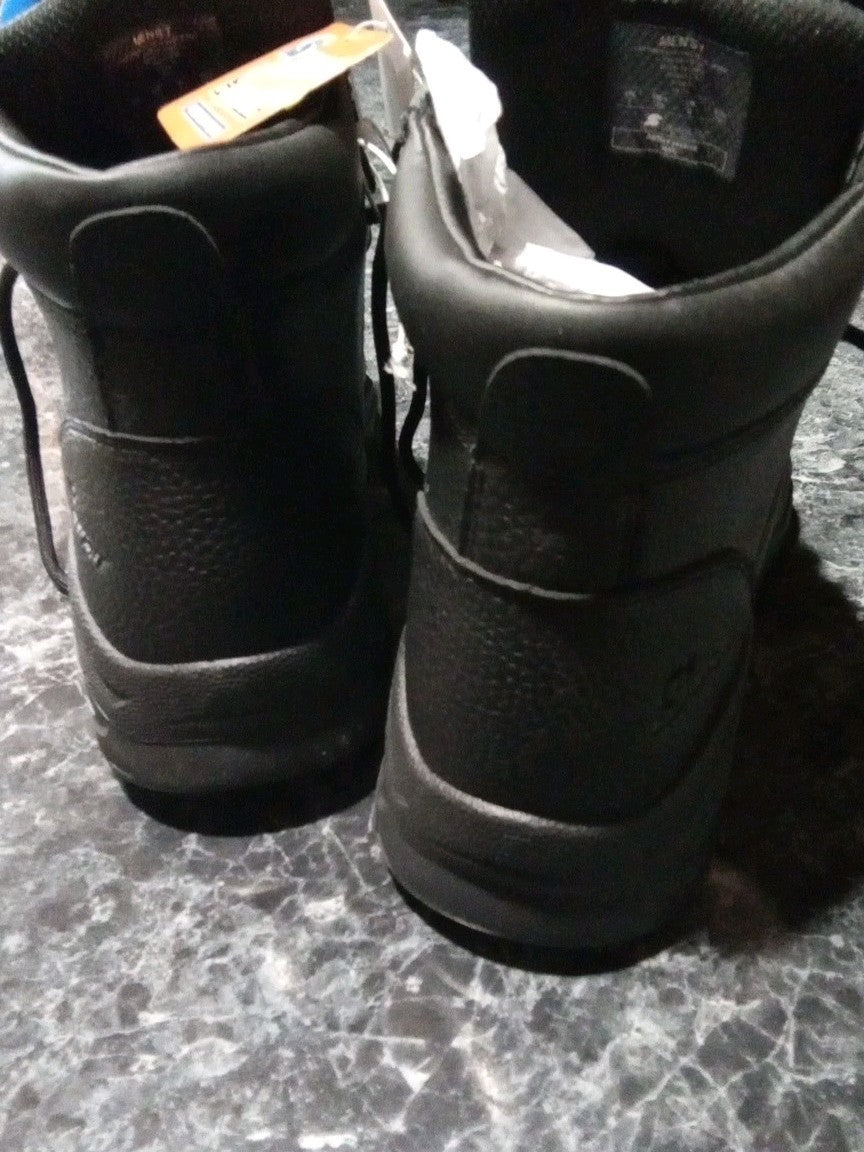 S Sport By Skechers Mens Elton Steel Toe Leather Work Boots 88421397 Black 7