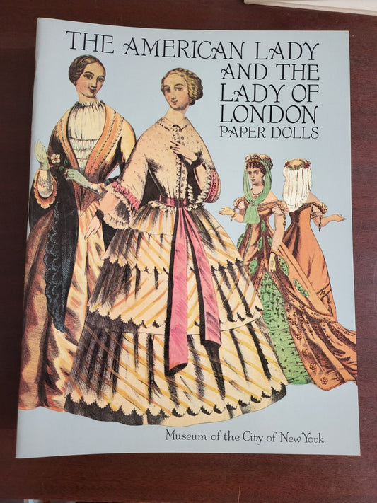 Book - Paper Dolls The American Lady And The Lady Of London Museum Of The City