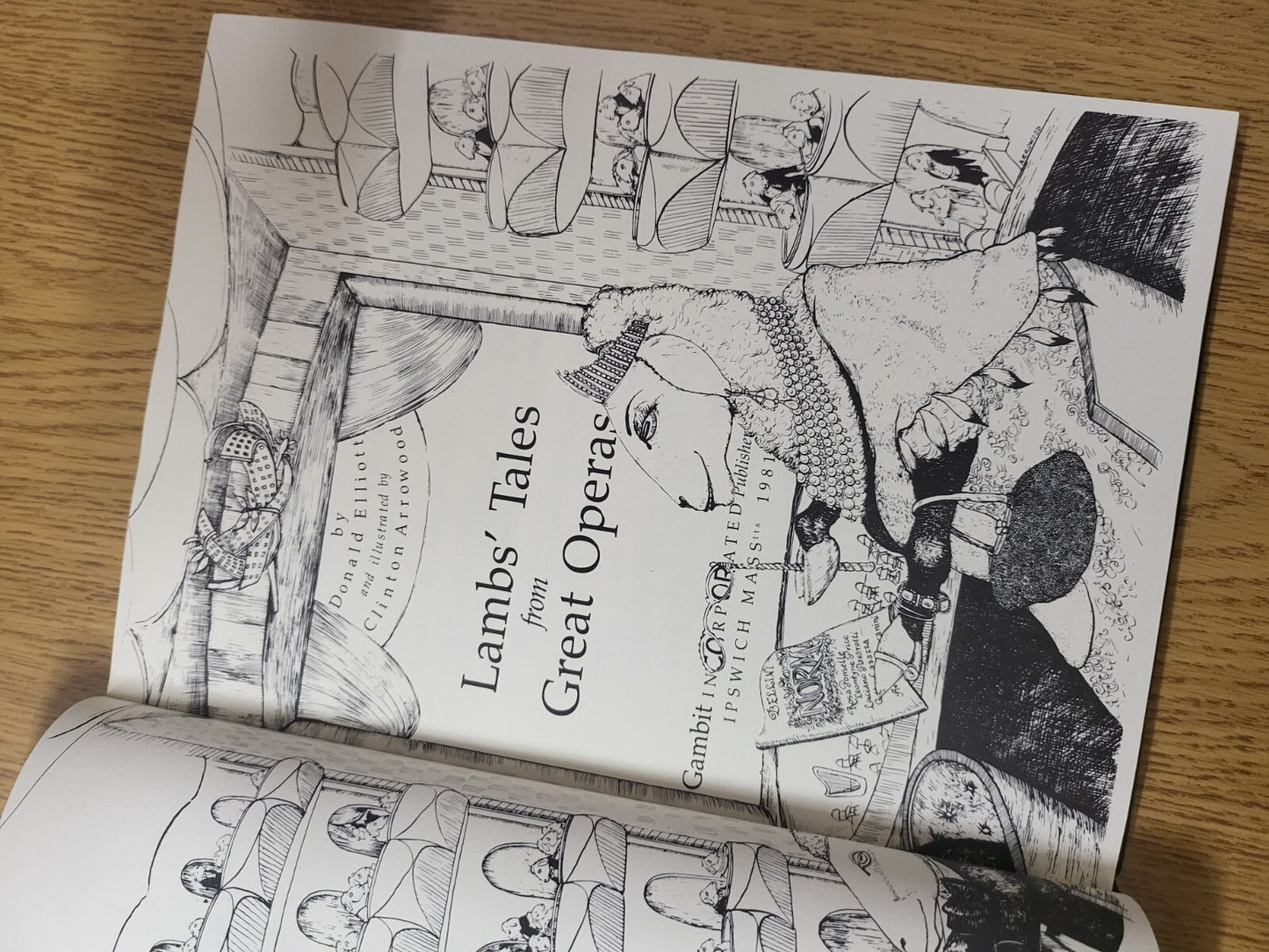 Book - Lambs' Tales from Great Operas 	Donald Elliott 	Gambit  #2760