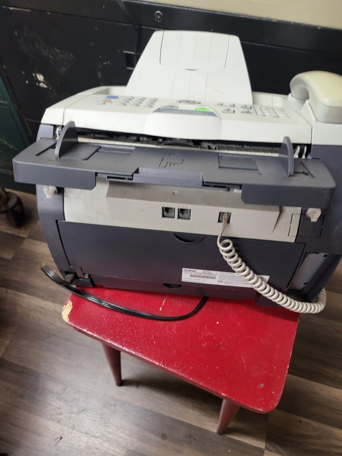 Brother IntelliFAX 2820 Fax Machine / Copier    Works, but needs a toner