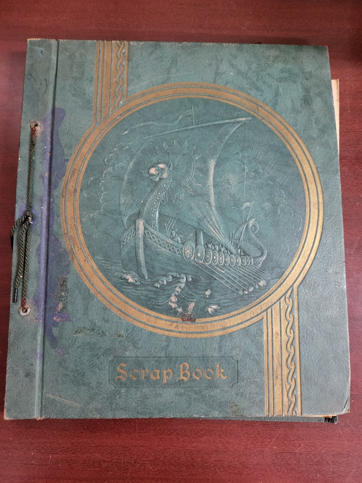 Vintage Scrapbook 1930s era Cats Subject incl Lemuel Thomas Prints #2809