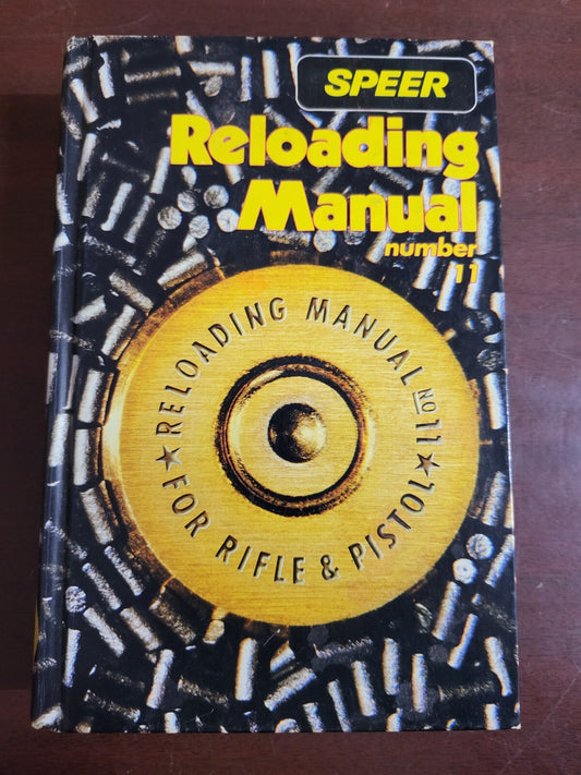 Book - Speer Reloading Manual No. 11  for Rifle & Pistol  #2686
