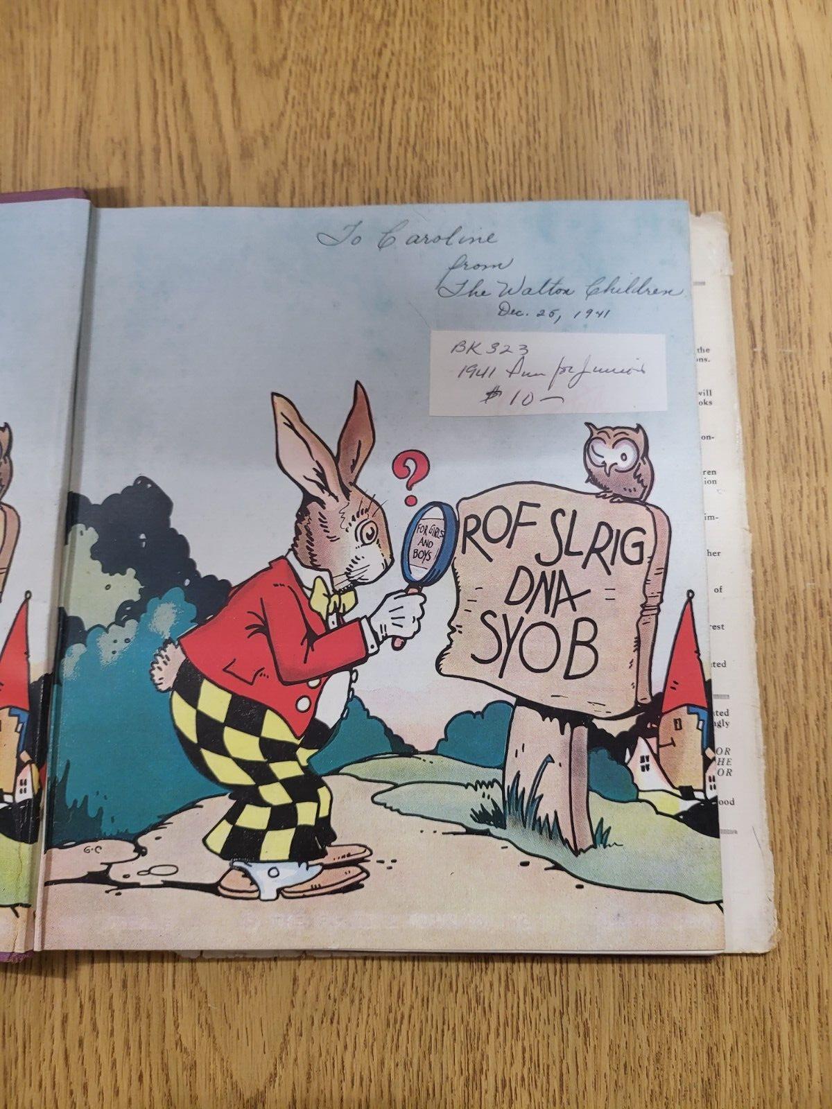 Book - Fun For Juniors  (1941)	George Carlson 	Platt & Munk #2766