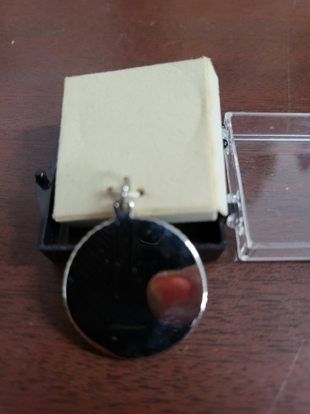 Darke County Bicentennial Pendant 1" 1976 NOS NIP #157