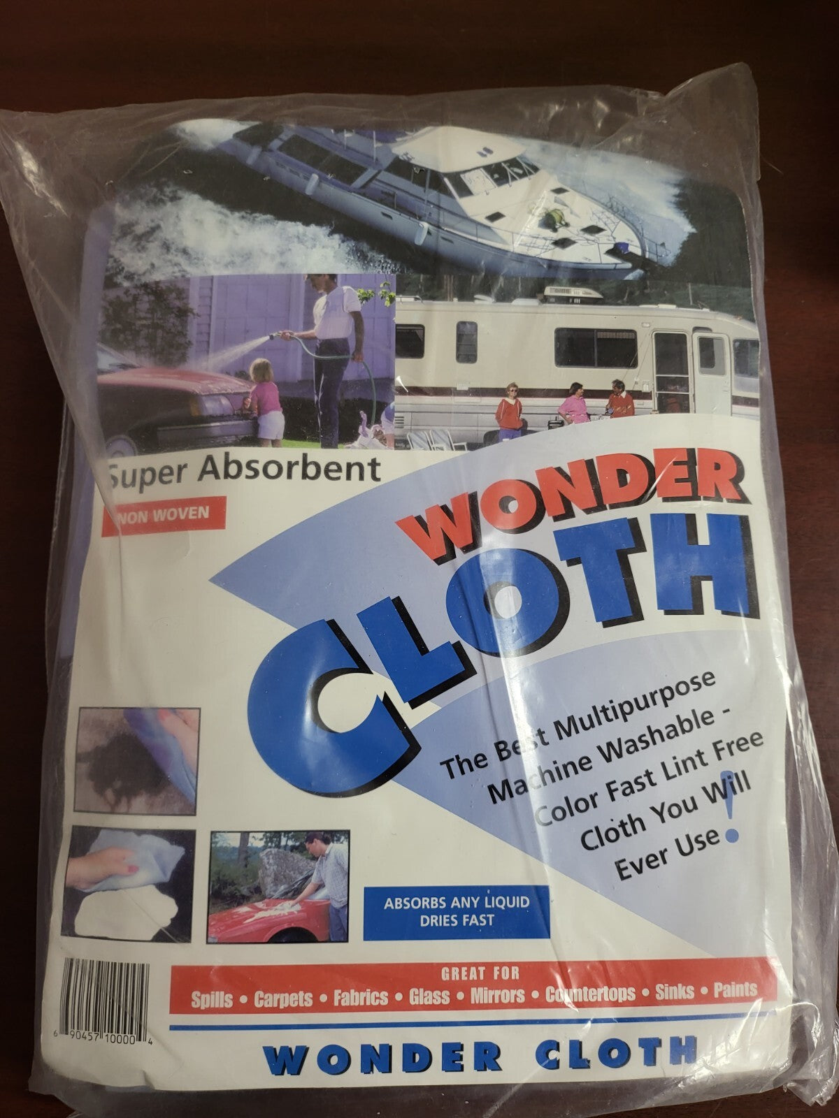 Wonder Cloth Super Absorbent Multipurpose Cleaning Rag Towel Auto Marine Mirror