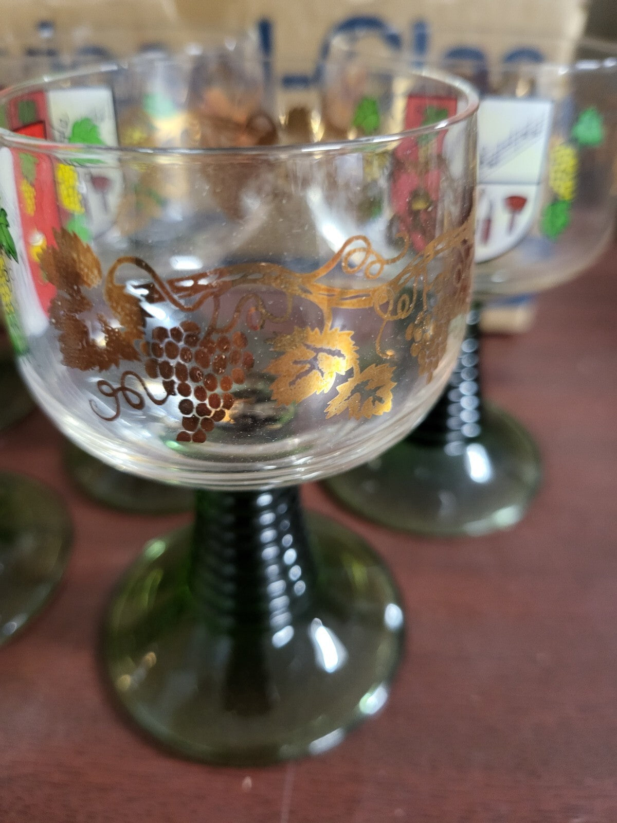 Zwiesel-Glas Wine Rummer Set of 6 Crystal Wine Glasses D-8372 4.5"H each #4180