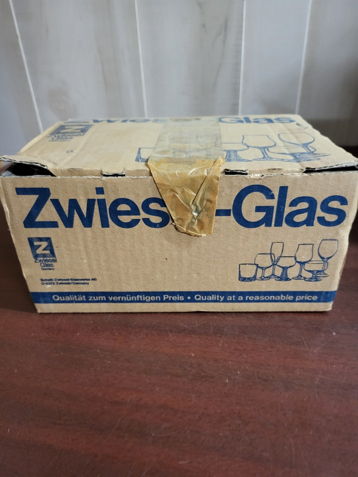 Zwiesel-Glas Wine Rummer Set of 6 Crystal Wine Glasses D-8372 4.5"H each #4180