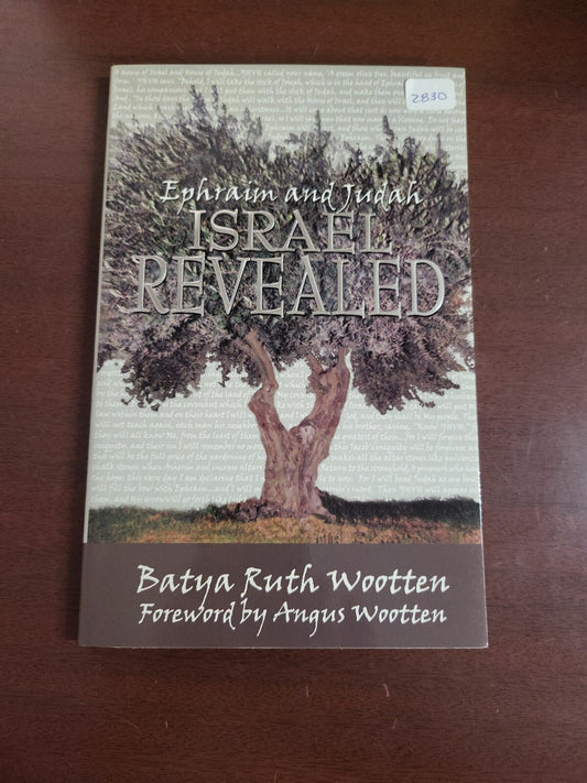 Book -  Ephraim and Judah ISRAEL Rervealed by Batya Ruth Wootten #2830