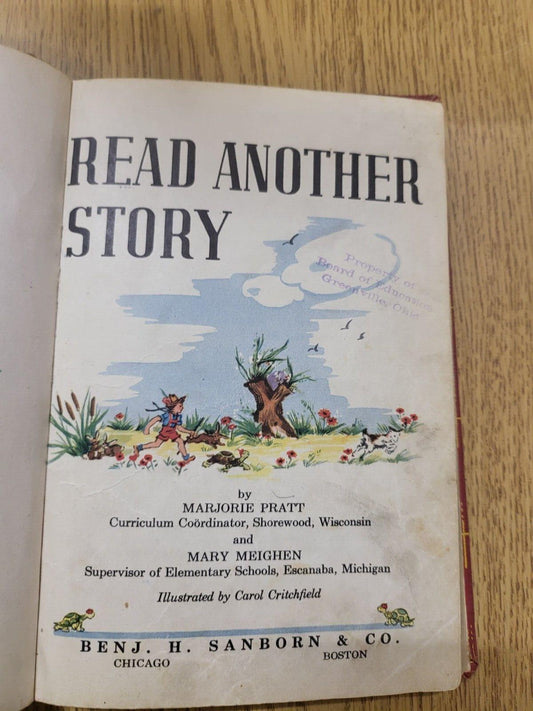 Book - Read Another Story   (1939)	Marjorie Pratt	Sanborn #2764