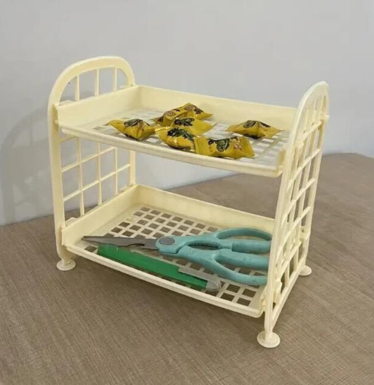 Double Layer Storage Rack Kitchen Counter Sink Pantry MORE 8.5 x 8 x 5.5" NIP