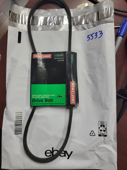Belt - Craftsman Lawn Mower Drive Belt 71-33359